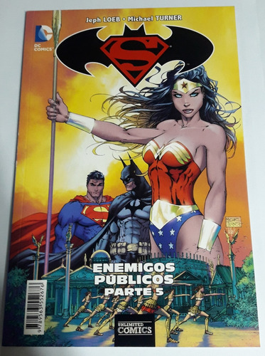 Cómics Batman Y Superman: Enemigos Públicos (Usado)