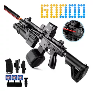 Pistola De Hidrogel M416 Lanzador Gel Automática Con Láser