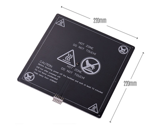 Anet Impresora 3d Cama Caliente Placa Base Calefacción Plat