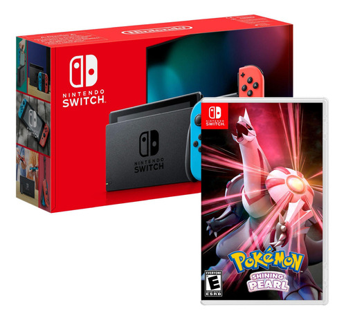 Consola Nintendo Switch Neon 2019 + Pokemon Shining Pearl