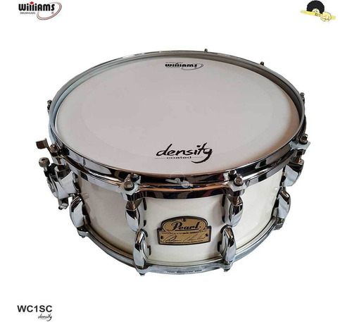Imagem 1 de 6 de Pele De Caixa/surdo Williams Density Wc1sc Porosa C/ Anel 14