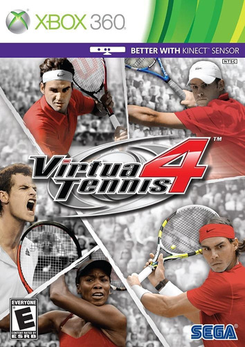 Jogo Virtua Tennis 4 Xbox 360 Usado Mídia Física Completo