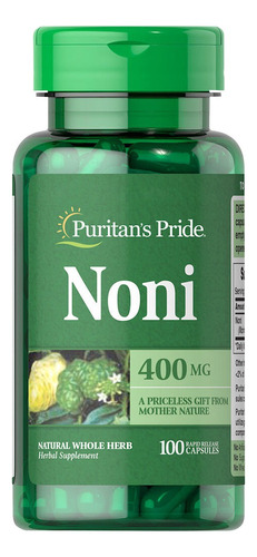 Puritan's Pride, Noni 400 Mg, 100cp