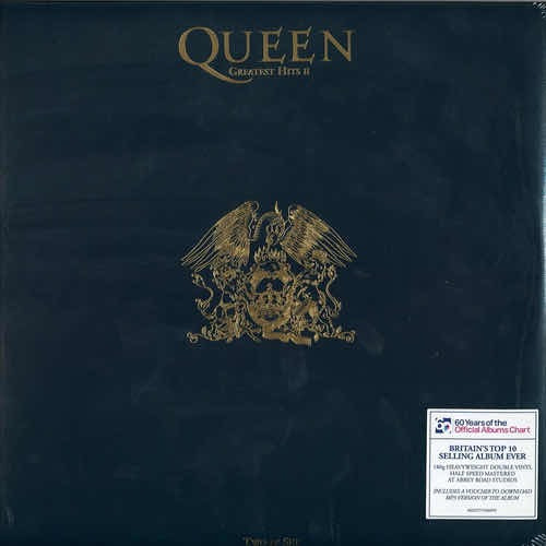 Imagen 1 de 2 de Queen Greatest Hits 2 Vinilo Doble Nuevo 2 Lp Importado