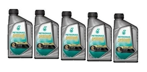 5 Óleos De Motor Petronas Syntium 800 15w-40 Semi-sintético