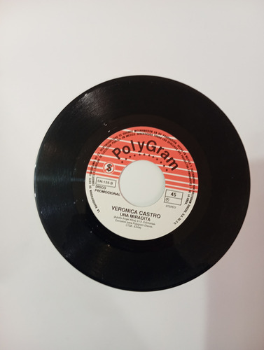 Vinilo Single Verónica Castro Una Miradita ( (Usado)