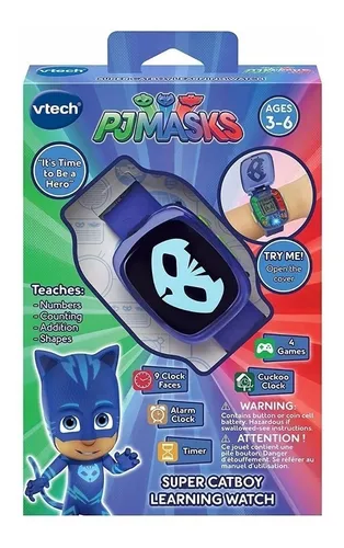 Pj Mask Reloj Vtech Cat Boy Pjmask Ingles 4 Juegos 4 6 A os