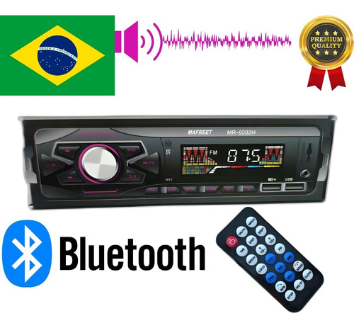 Som Radio Automotivo Honesty Mafreet Com 2 Usb E Bluetooth