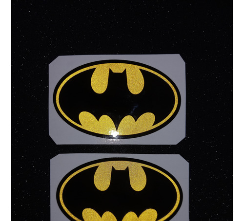 Calcomanias Batman Reflectivo Carro Moto Lapto Puertas Etc