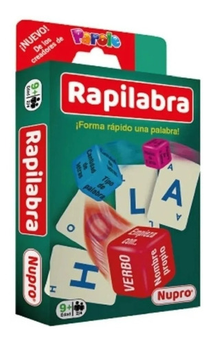 Rapilabra Juego De Cartas Nupro Froma Rapido Una Palabra