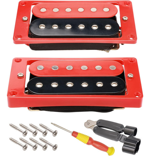 Pastillas De Guitarra Eléctrica Humbucker Doble Bobina...