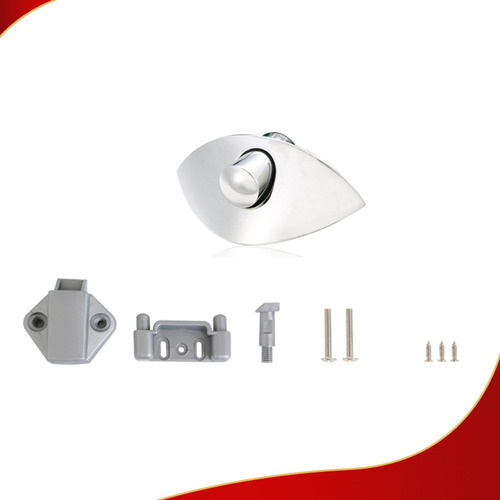 Cerraduras De Botón De Pestillo De Para, 14mm-16mm, Plata