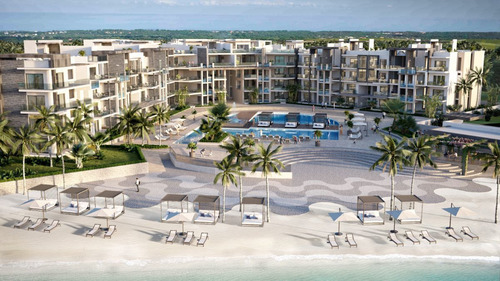 Venta De Apartamento En Punta Cana 1ra Linea De Playa 3 Habi