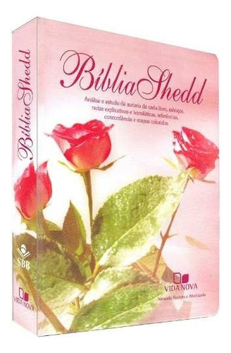 Bíblia De Estudo Shedd Capa Luxo Feminina