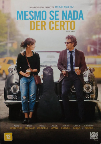 Mesmo Se Nada Der Certo Dvd Adam Levine Mark Ruffalo Keira (Usado)
