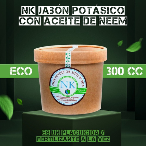 Nk Jabón Potásico Con Aceite De Neem 300cc