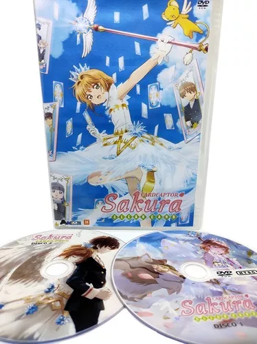 Dvd Sakura Card Captors Clássico + Clear Card Hen + Filmes