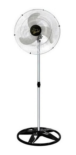 Ventilador De Coluna 60cm Gold Cromo Delta Biturbo 200w