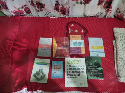 Coleção De Livros Completa, Para Estudantes De Farmácia.