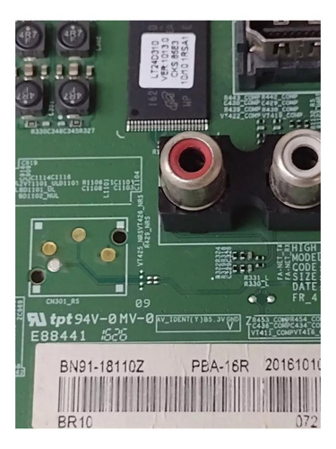 Placas Principais De Reposição Para Tv Samsung Lt24d310 Bn91-18110z