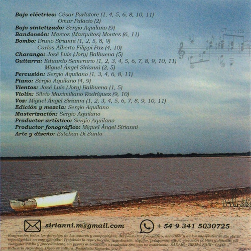 Imagen 3 de 4 de Universos - Miguel Angel Sirianni Cd