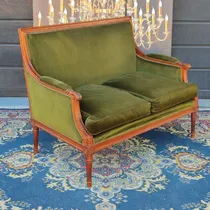 Comprar Sillon De 2 Cuerpos Luis Xvi Francés Antiguo Sofa $600.000