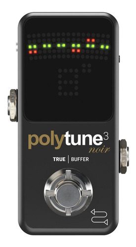 Afinador Tc Electronic Polytune 3 Noir Meses