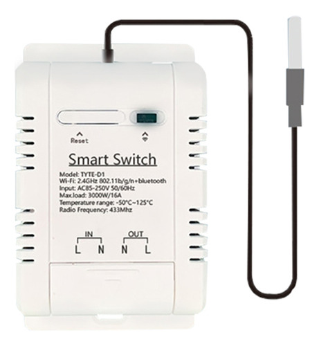 Interruptor Inteligente De Temperatura/apagado Sonoff Graffi