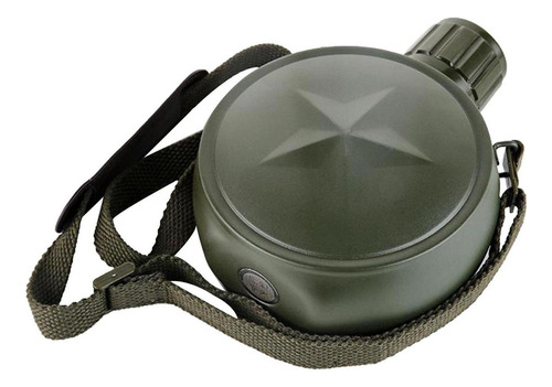 800ml Estilo Militar Botella De Agua Taza De Beber Con