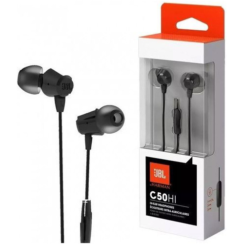 Auriculares Manos Libre Jbl C50hi Azul Tranza