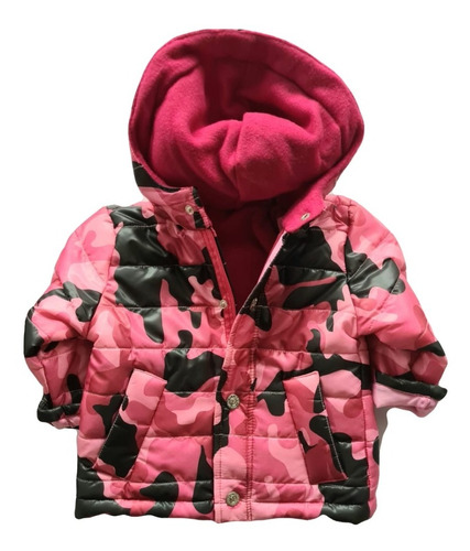 Campera Beba C/polar Camuflada  Mambo Kids Animal Print