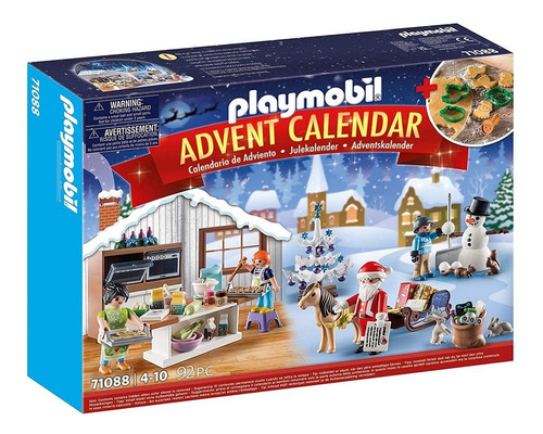 Playmobil Calendario De Adviento - Pastelería Navideña 71088