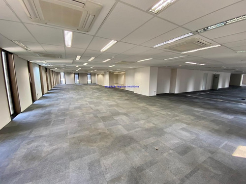 Imagem 4 de 13 de Conjunto Comercial 1.000m², 04 Banheiros E 17 Vagas Na Garagem. Condomínio Com Recepção E Segurança 24hrs. Excelente Localização Á 3 Minutos Andando - 21041908 - 69414403