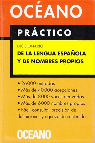 Oceano Practico   Diccionario De La Lengua Espanola Y No...
