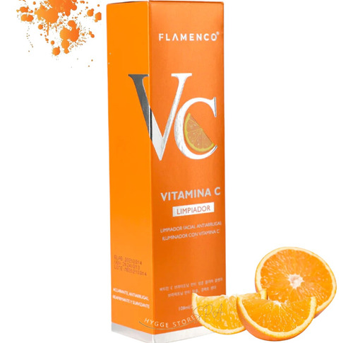 Limpiador Facial Antiarrugas Con Vitamina C