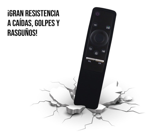 Imagen 3 de 9 de Control Compatible Con Samsung Curvo 4k Uhd Incluye Funda