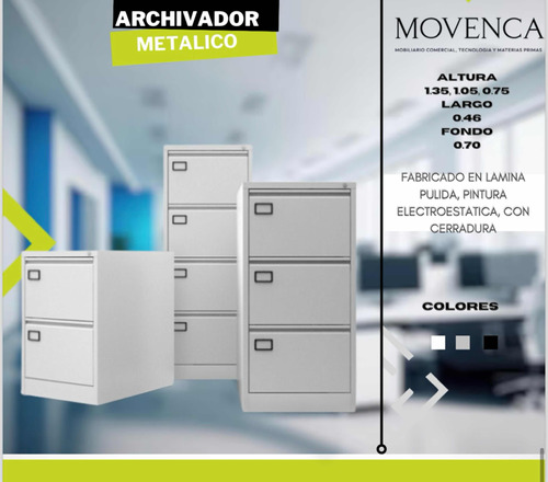 Archivador Metalico Para Oficina