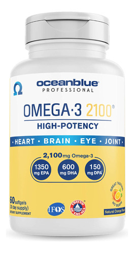 Oceanblue Omega-3 Profesional 2100-60 Unidades  Suplemento