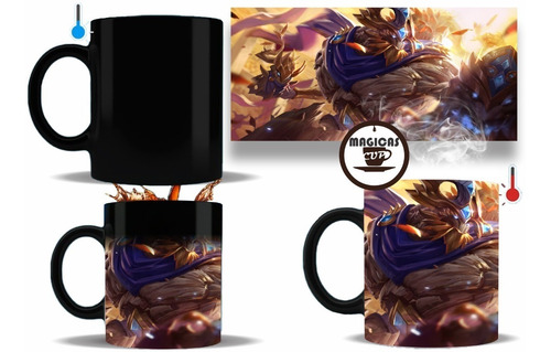 Imagen 2 de 2 de Taza Magica Skin Victoriosa 2019 Lol League Of Leguends