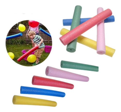 Flota 50cm Bastones X10 Juegos Didacticos Para Jardín 