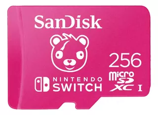Memoria Micro Sd Xc 256gb Sandisk Nintendo Switch Fornite