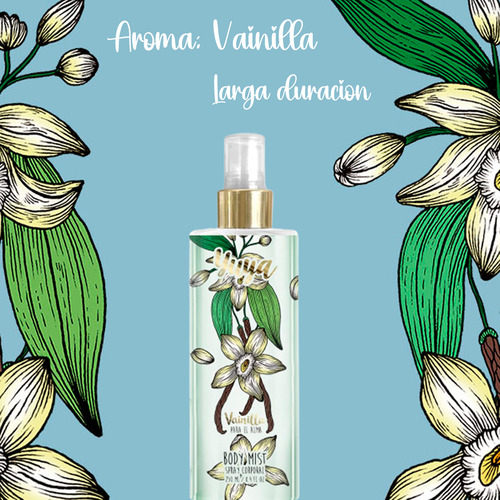 Body Mist Corporal Yuya 250 Ml Fragancia Vainilla Para Dama