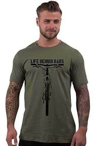 Camiseta Life Behind Bars Para Hombre - Camiseta De Ciclismo