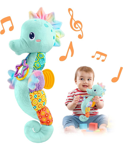 Baby Toys Musical Seahorse, Juguetes De Peluche Para Bebés