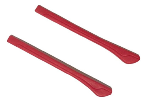 Terminal Anteojos X Par Antideslizante De Silicona Goma Rojo
