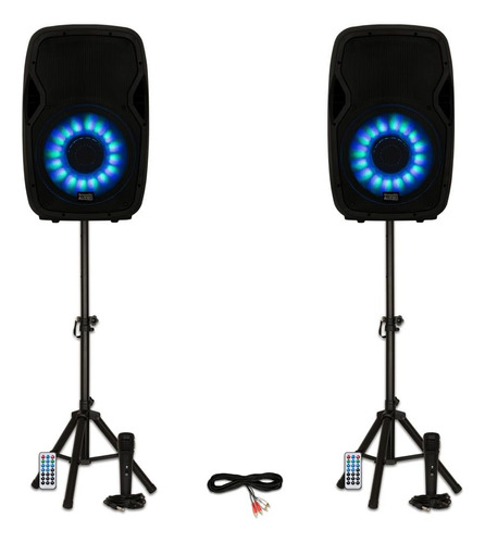 Sistema De Altavoces   Led De 15 Pulgadas Y 1000w Aa15l...