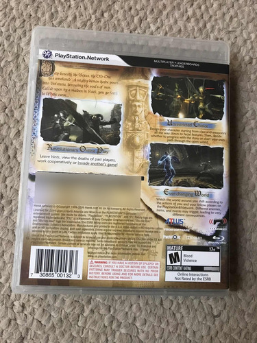 Juego Ps3 Demons Souls Original Caja Negra Fisico (Usado)