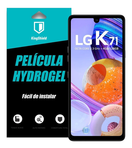 Película LG K71 Kingshield Hydrogel ( Tela E Traseira)