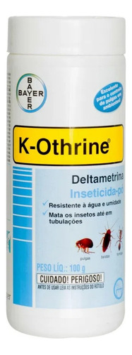 K-othrine Em Pó 100g Contra Formigas Baratas E Pulgas -bayer