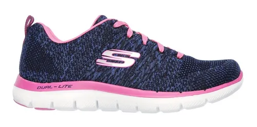 Tenis Skechers Flex Appeal Mujer 12756/nvhp